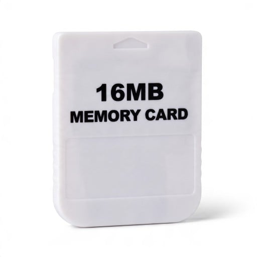 16 MB Memory Card Storage Card for Data Storage White With Insertion Arrow Replacement and Backup Card For Compatible Devices