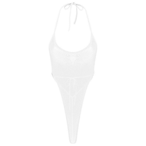 Transparent bodysuit för kvinnor P1109