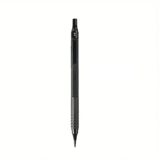 2,0 mm Druckbleistift mit Metallgehäuse Niedriger Schwerpunkt für präzises Zeichnen und Schreiben Zeichen- und Schreibbedarf für Schule, Unterricht und Büro