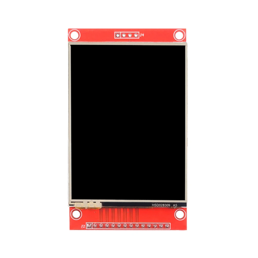 2,8" LCD TFT displaymodul för Arduino Raspberry Pi Färgtouchskärm med hög upplösning 240x320 SPI-adapter