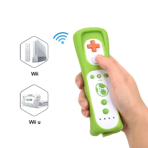 2-in-1 draadloze controller met Motion Plus-bewegingssensor voor Wii en Wii U met uitbreidingsjoystickcontroller