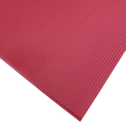 2 kpl PVC kattopäällysteet 1:100 mallit 20 × 29,5 cm Punaiset muovilevyt kattotiilien jäljitelmät dioramaa mallinnukseen