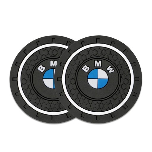 2 ks podložka pod kelímek do auta s vodou Silikonové protiskluzové rohožky Držák nápojů Příslušenství interiéru vhodné pro BMW
