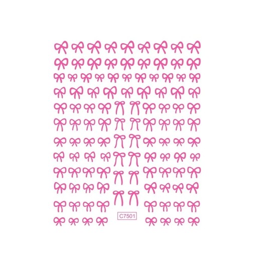 2 ks samolepiek na nechty 3D mini mašle krajková stuha samolepiace nail art dekorácie manikúra príslušenstvo Y2K štýl jednoduchá aplikácia