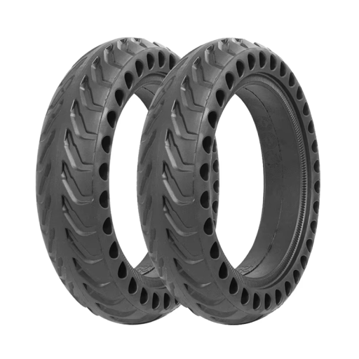 2 pcs 8.5-inch Solid Tubeless Tyres for Xiaomi M365 Pro 1S Pro 2 Electric Scooter Durable Rubber Replacement Tyres