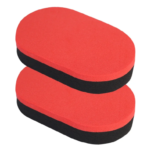 2 pcs éponge en caoutchouc pour nettoyer les raquettes de tennis de table 9,5 x 5,5 x 1,5 cm Accessoire d'entretien des raquettes de ping-pong Outil d'entraînement
