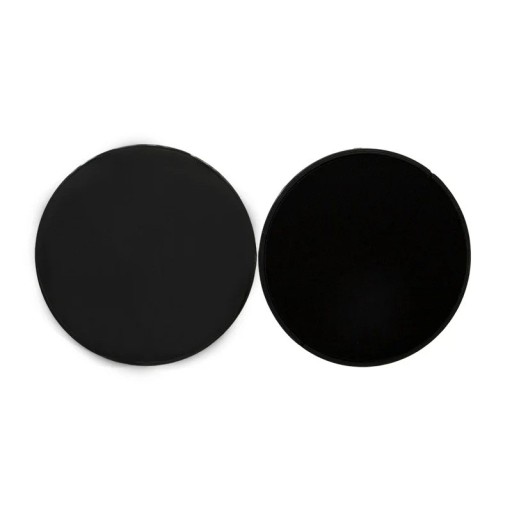 2 pcs Sliding Discs for Exercise 17.5 cm Single-Coloured Gliding Pads for Yoga and Abdominal Training Home Fitness Body Shaping Aid