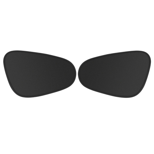 2 pezzi Tenda solare elettrostatica per finestrini laterali dell'auto protezione solare a 4 strati filtro UV trattamento antiriflesso parasole anteriore per auto