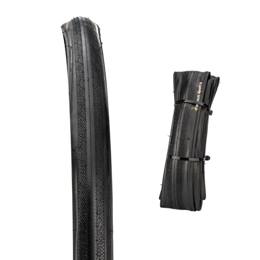 2 stuks Vervangende fietspneumatiek 700 x 25 Wegband 298 g 60 TPI Duurzaam rubber Fietsaccessoires