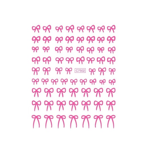 2 unidades de pegatinas para uñas 3D mini lazos cinta de encaje autoadhesivas decoración de nail art accesorios de manicura estilo Y2K uso universal