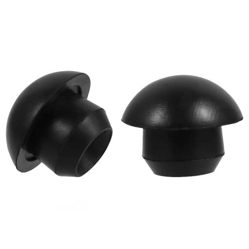 2 unidades de tapas de goma para el buje de la rueda de patinete eléctrico Xiaomi M365 Pro 1S Mi3 Tapas protectoras contra el polvo y la suciedad