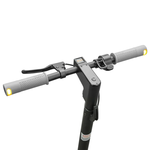 2 unidades Mangos con luces LED de dirección y control remoto para Ninebot Max G30 13 cm Mangos de silicona ABS con carga USB-C