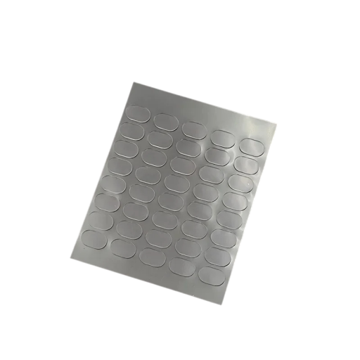 200 pz Strisce adesive antiscivolo biadesive, nastro adesivo creativo per fai da te, trasparenti, uso universale