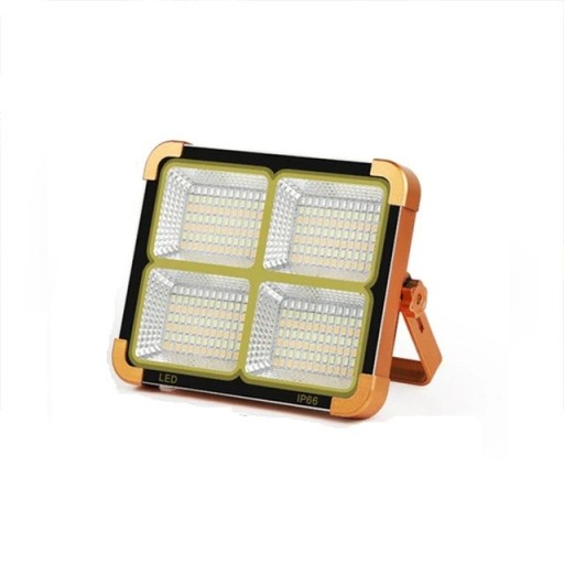 20000 LM USB e lampada LED solare da flood 12500 mAh Lampada da campeggio portatile con magnete Illuminazione da lavoro potente Riparazioni in tenda Emergenze