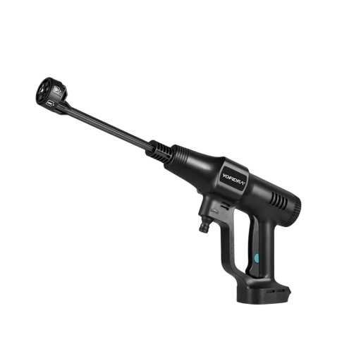 200Bar Brushless High-Pressure Cleaning Gun 6in1 Electric Garden Water Spray Gun for Car Compatible with Makita 18V without Battery