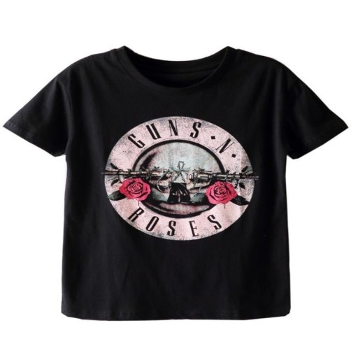 T-shirt för kvinnor med rosor