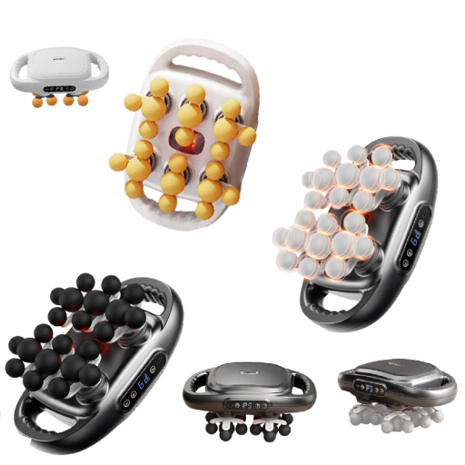 22-koppige vibrerende massagepistool 2000 mAh 9 modi en 9 intensiteitsniveaus ABS-technologie voor spierontspanning en lichaamsherstel
