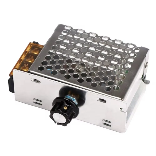 220V AC SCR Spændingsregulator 4000W Elektronisk dæmper Effekt Termostat Hastighedsregulator Motorer Varmelegemer Kontrolmodul