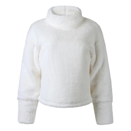 Furry turtleneck G362 dam