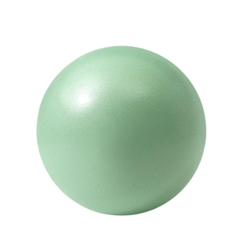 25 cm Exercise Ball for Women for Yoga and Pilates Leg and Glute Strengthening Reinforced Non-Slip Ball with Burst Protection