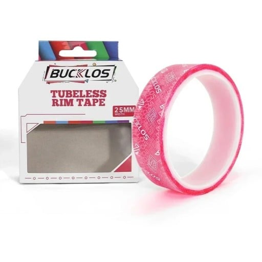 25 mm Bandă roz pentru jantele fără cameră ale bicicletelor Bandă etanșantă Tubeless pentru jante MTB gravel biciclete de șosea accesorii