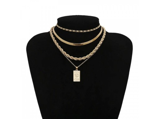 Kvinnors massivt halsband G718