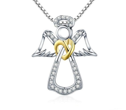 Damhalsband med ängel G503