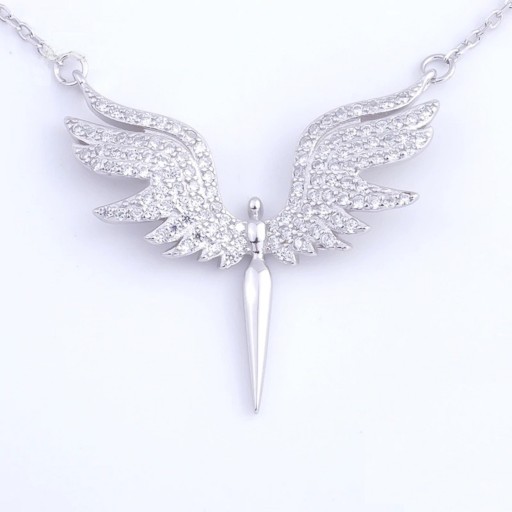 Damhalsband med ängel G557
