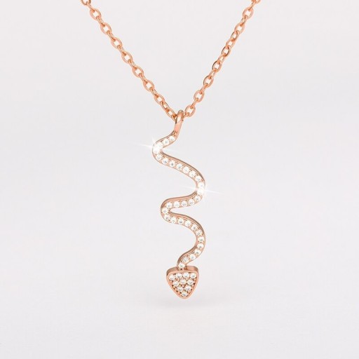 Damhalsband med orm D73
