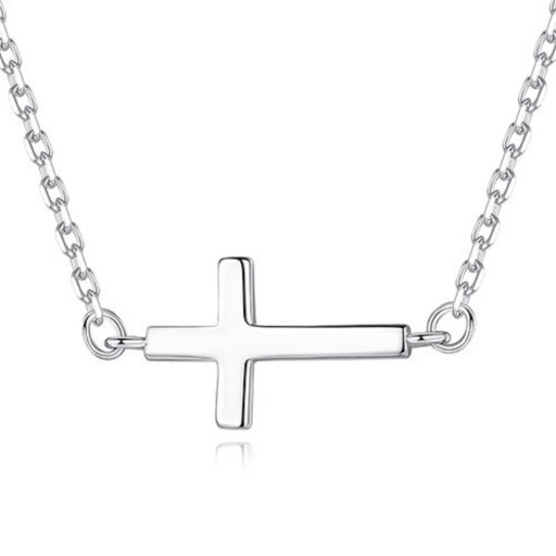 Damhalsband med kors G547