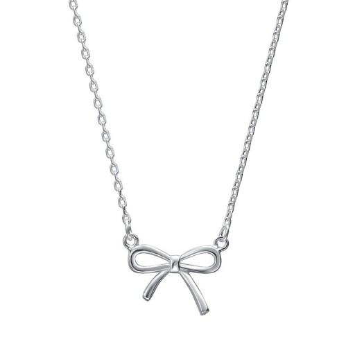 Damhalsband med rosett D656