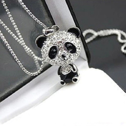 Damhalsband med panda