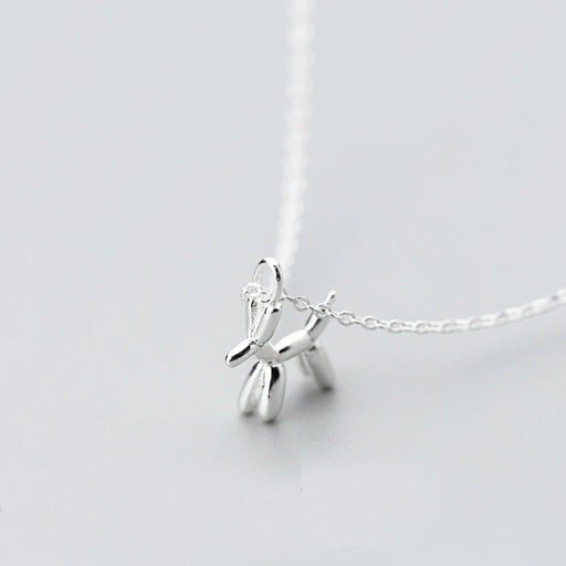 Damhalsband med en hund