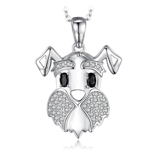 Damhalsband med hund G611