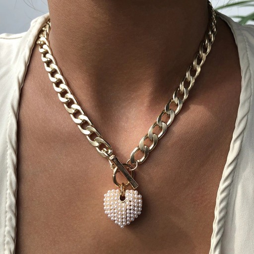 Pärlhalsband för kvinnor D294