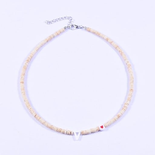 Damhalsband med bokstaven D226
