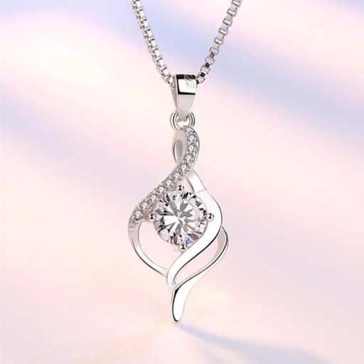 Damhalsband med hänge D440