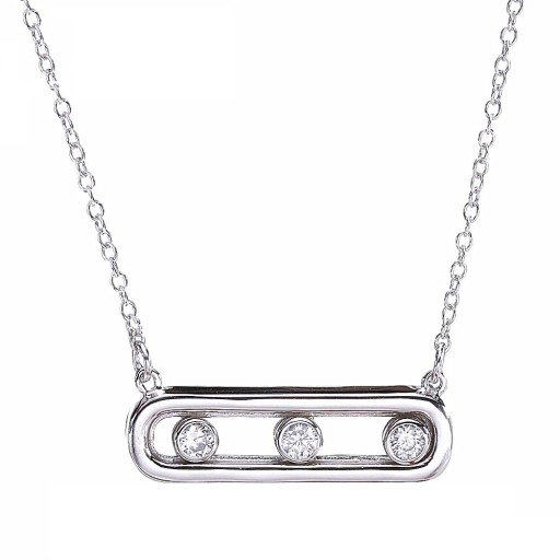 Damhalsband med hänge D607