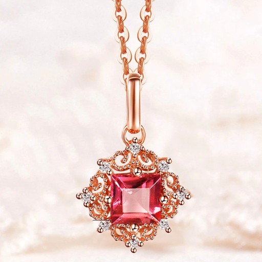 Damhalsband med hänge D853