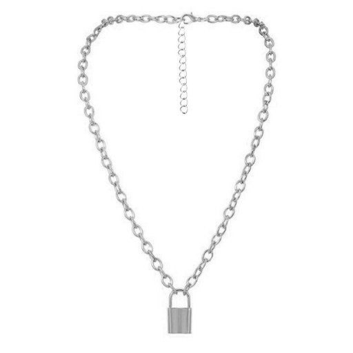 Damhalsband med lås G707