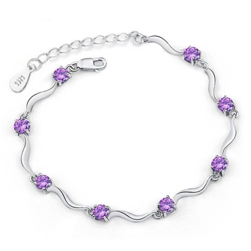 Damarmband med stenar P64