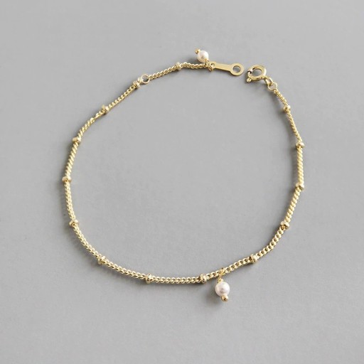 Damarmband med pärlor A1697