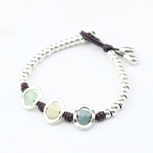 Damarmband med pärlor H372