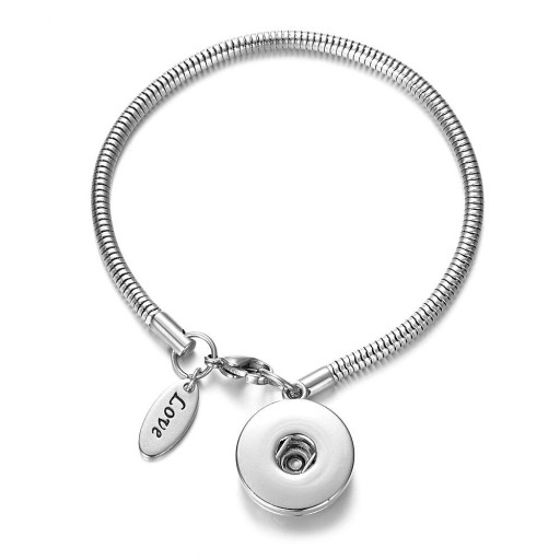 Damarmband med kärlekshänge
