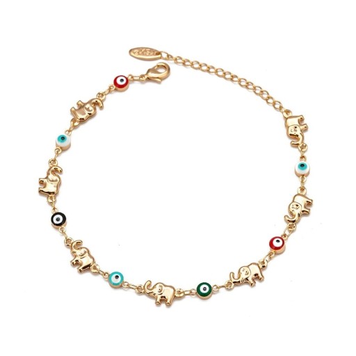 Damarmband med elefanter