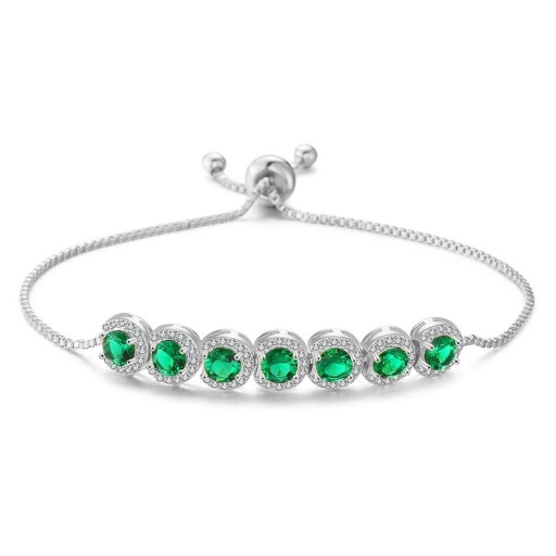 Damarmband med glittrande stenar