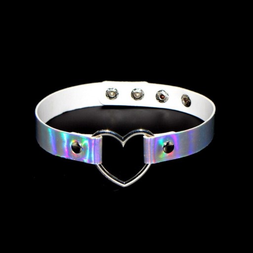 Kvinnors glänsande band halsband