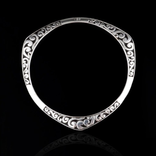 Solid armband för kvinnor P181