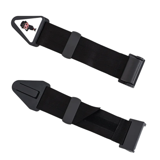 2x Child Seat Belt Holder 30 x 6 cm Adjustable Protector ABS Polyester Comfortable Travel Child Car Seat Car Accessory