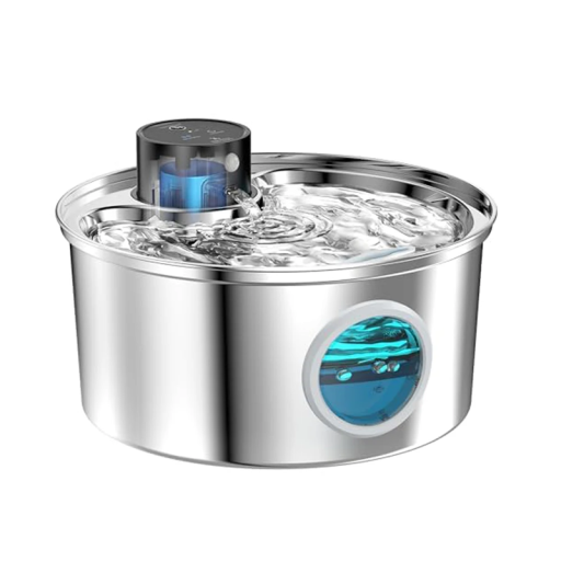 3,2 l nerezová fontána pre mačky s automatickým senzorom USB dobíjanie Pitná fontána z ocele Dávkovač vody Podpora hydratácie maznáčikov